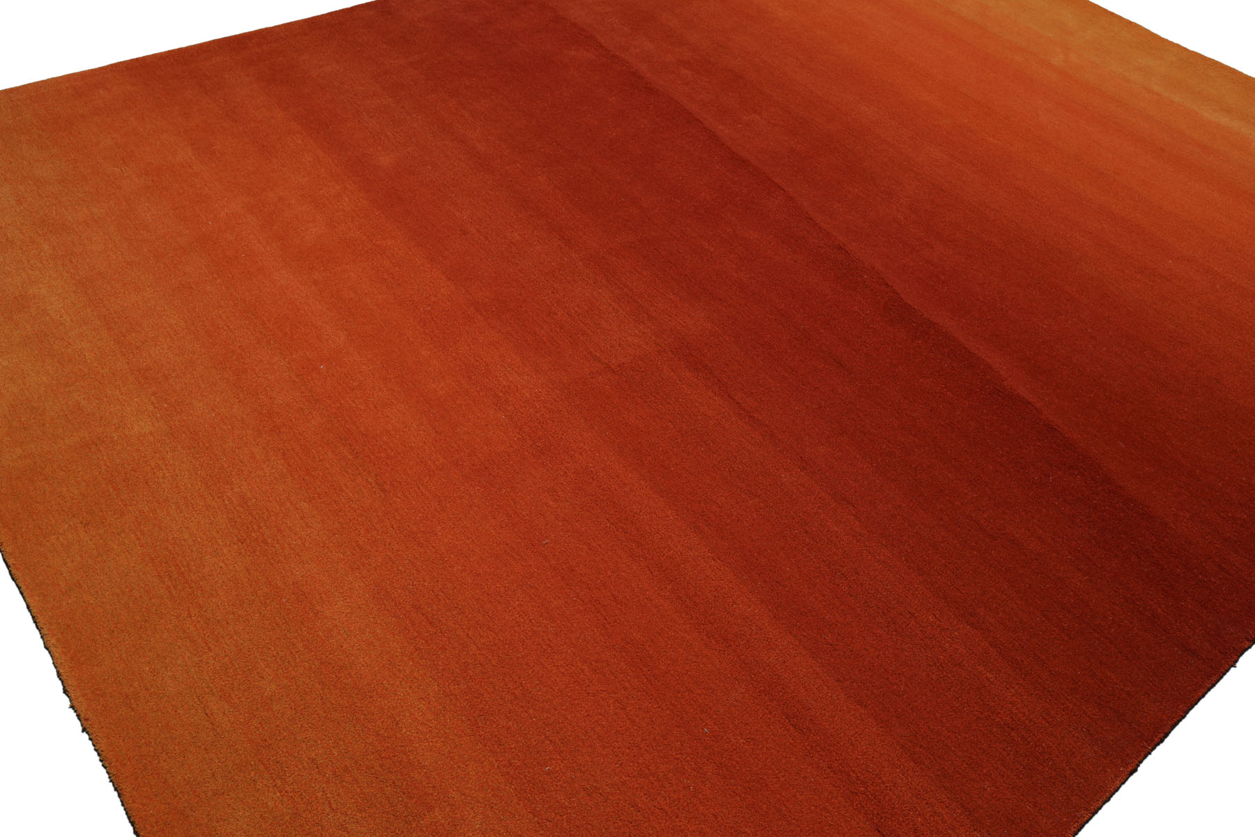 MODERN OMBRE DESIGNER ORANGE Multi Sizes LoomBloom Hand Tufted Wool Area Rug - Picture 25 of 36