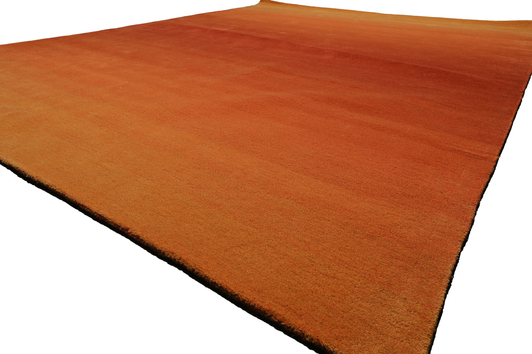 MODERN OMBRE DESIGNER ORANGE Multi Sizes LoomBloom Hand Tufted Wool Area Rug - Picture 21 of 36