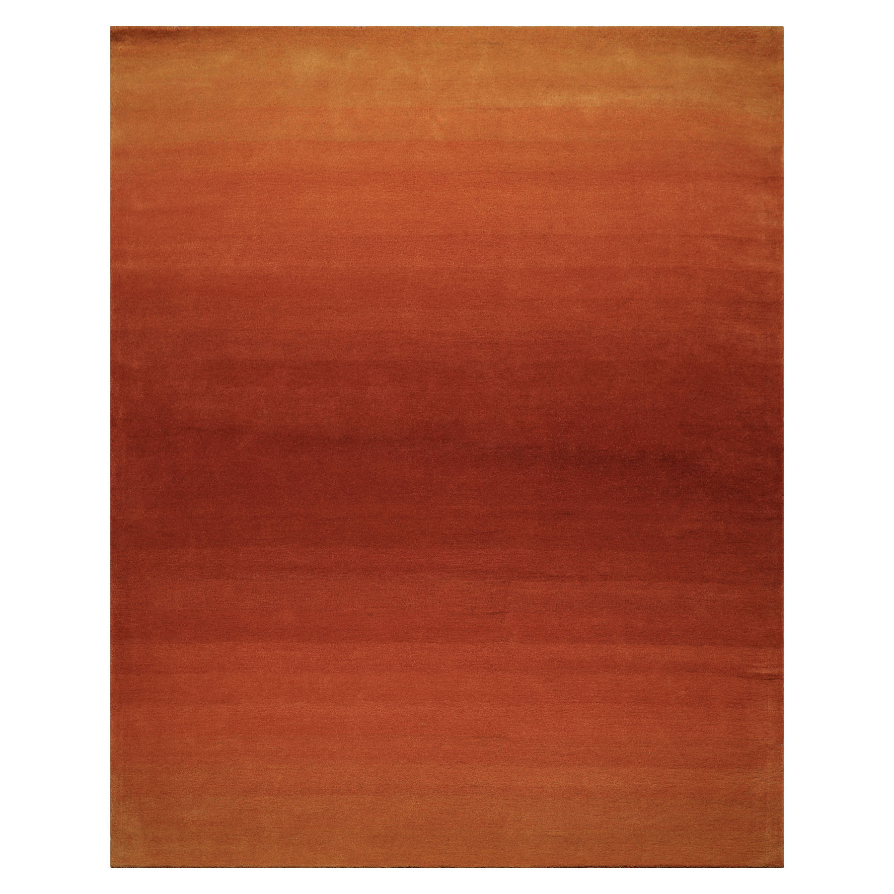 MODERN OMBRE DESIGNER ORANGE Multi Sizes LoomBloom Hand Tufted Wool Area Rug - Picture 20 of 36