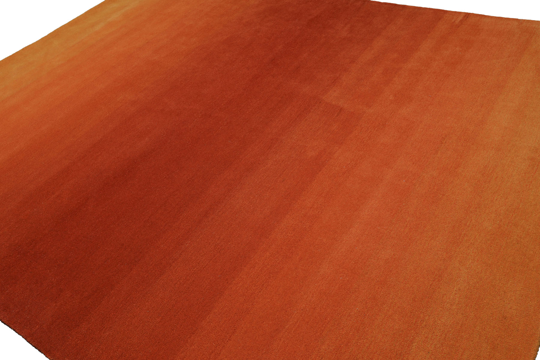 MODERN OMBRE DESIGNER ORANGE Multi Sizes LoomBloom Hand Tufted Wool Area Rug - Picture 35 of 36