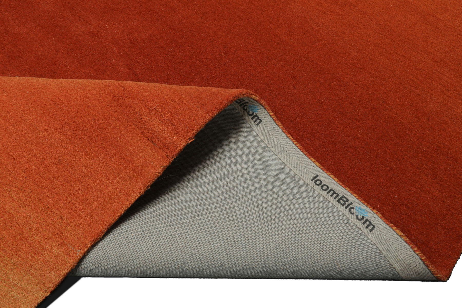 MODERN OMBRE DESIGNER ORANGE Multi Sizes LoomBloom Hand Tufted Wool Area Rug - Picture 31 of 36
