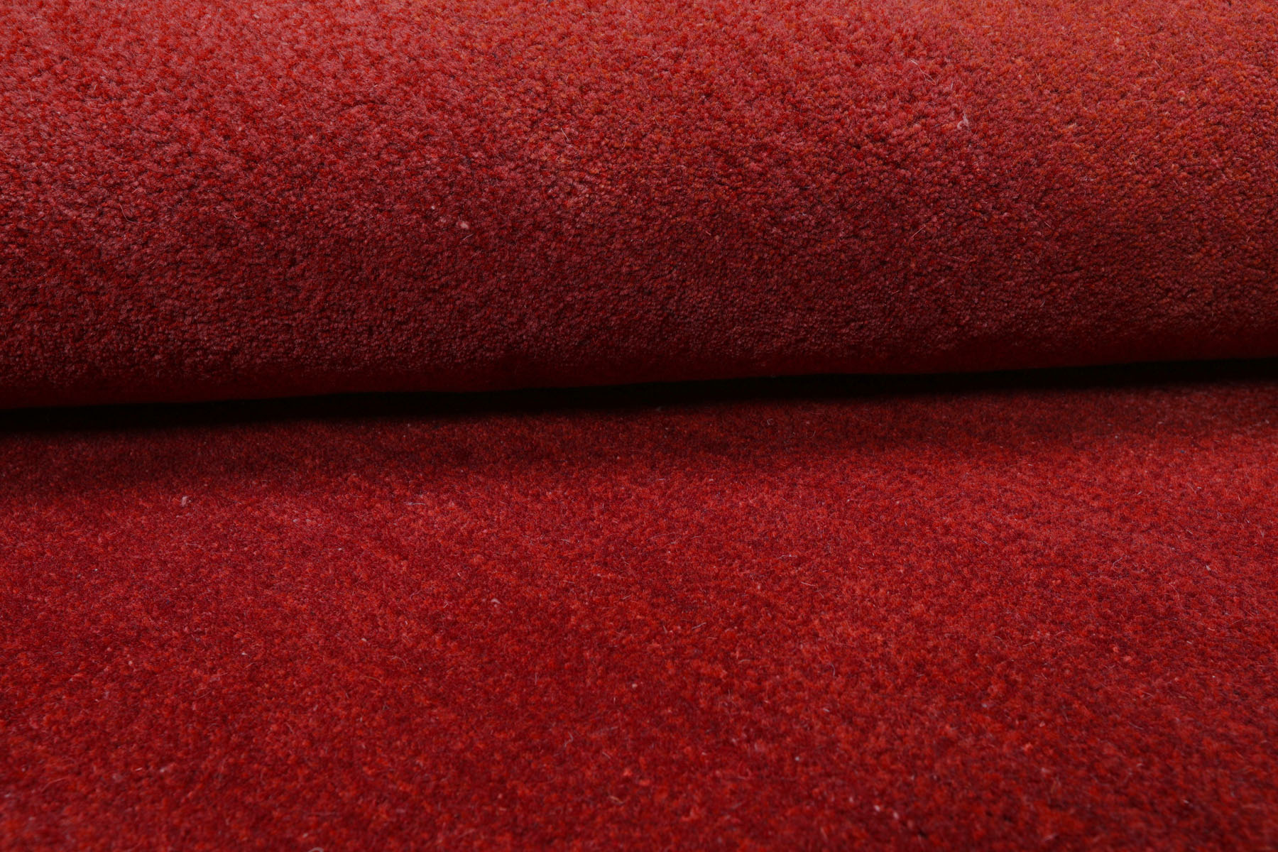 Alfombra acolchada a mano de lana contemporánea frambuesa ombre talla múltiple - Imagen 20 de 36