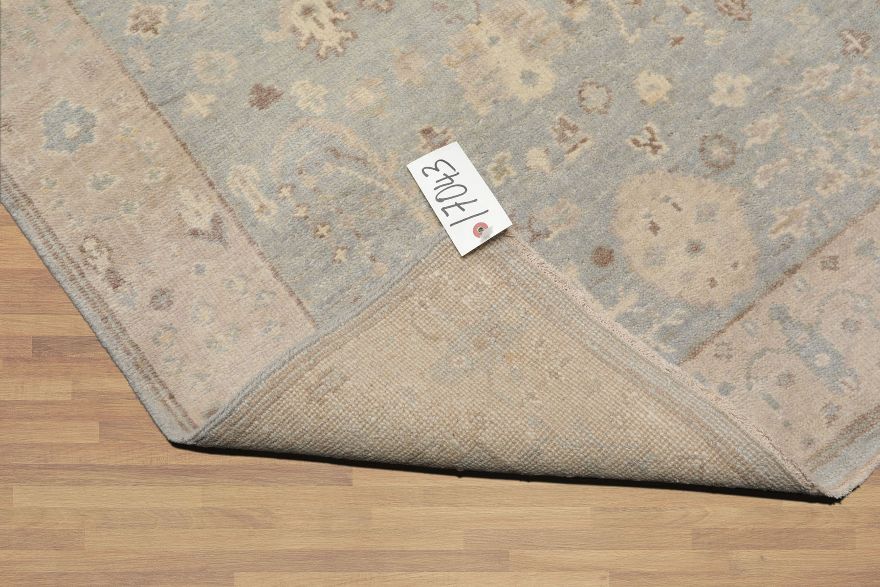 Multi Color 3x5 Hand Knotted Oushak 100% Wool Traditional Oriental Area Rug - Picture 18 of 63
