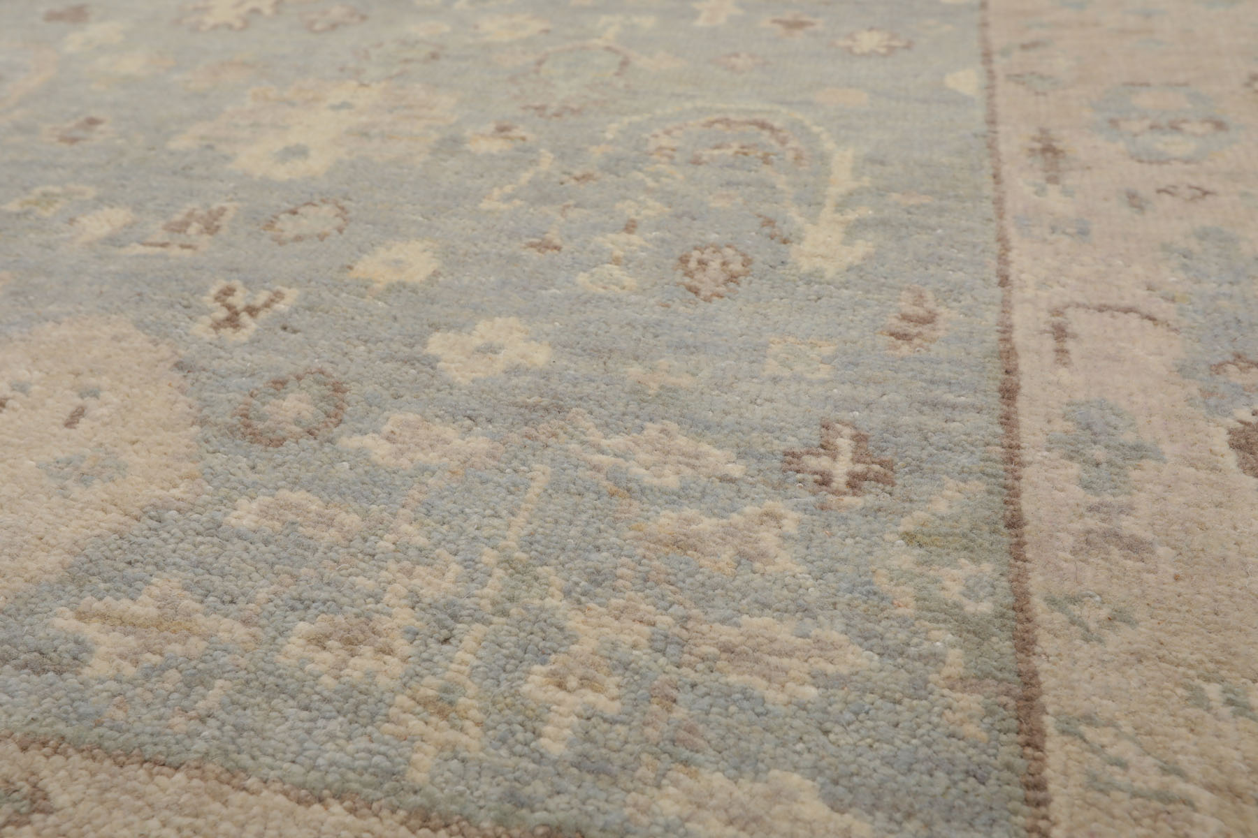 Multi Color 3x5 Hand Knotted Oushak 100% Wool Traditional Oriental Area Rug - Picture 17 of 63