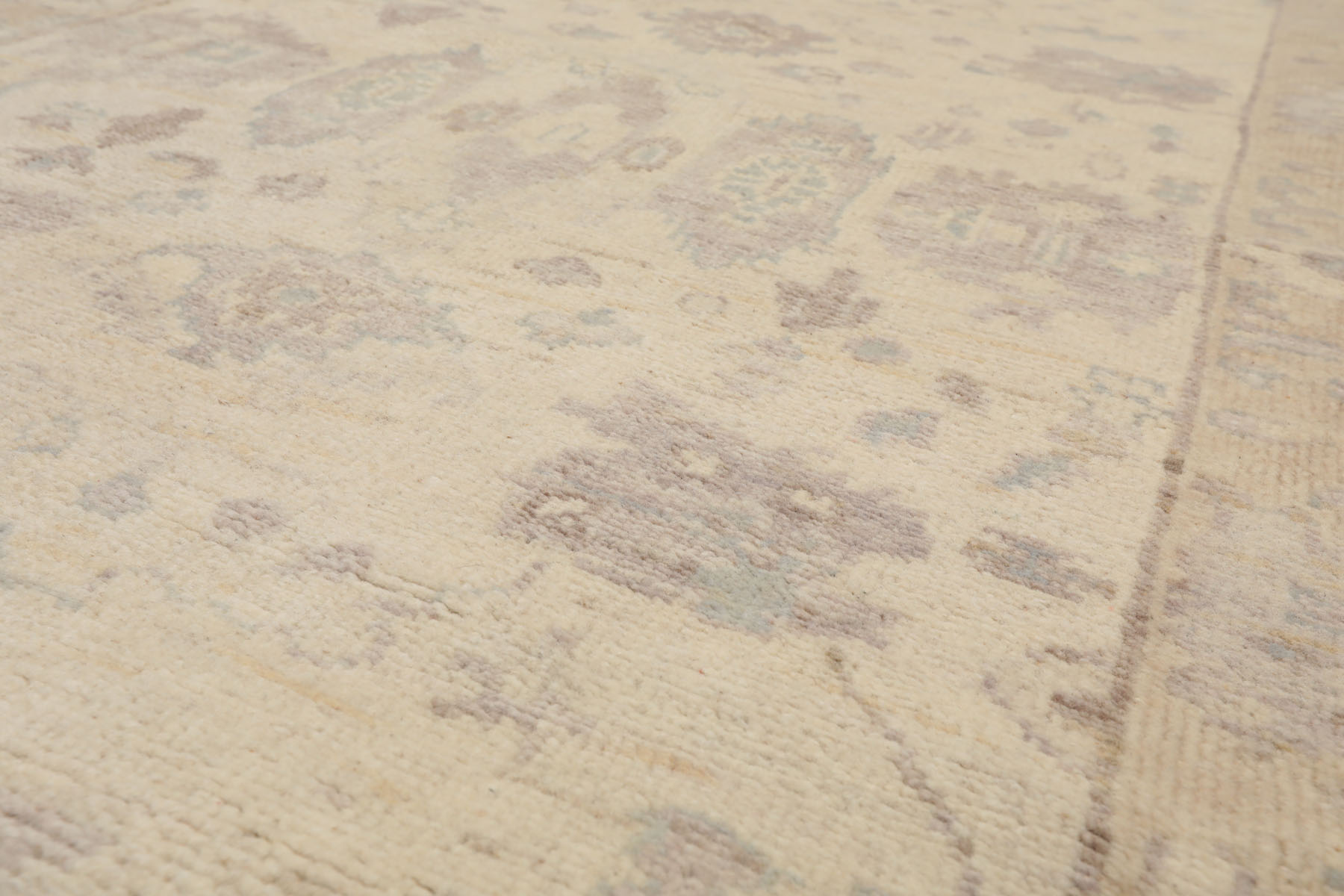 Multi Color 3x5 Hand Knotted Oushak 100% Wool Traditional Oriental Area Rug - Picture 24 of 63