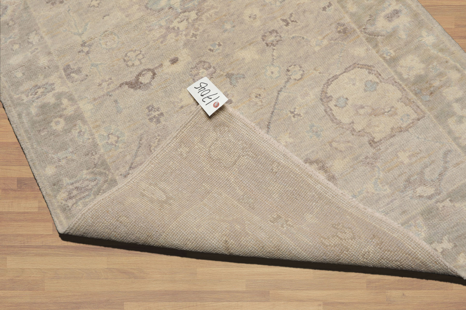 Multi Color 3x5 Hand Knotted Oushak 100% Wool Traditional Oriental Area Rug - Picture 32 of 63