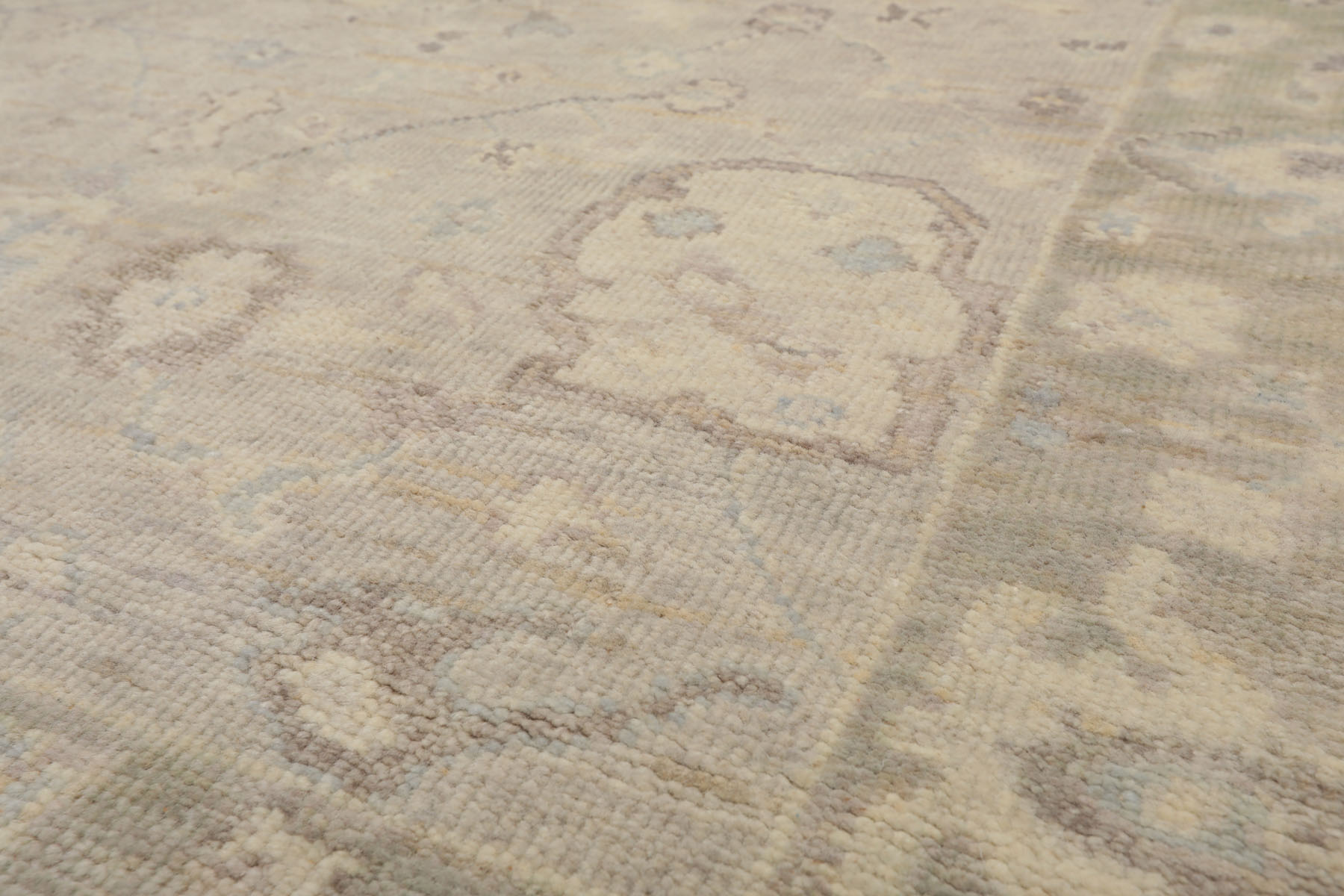 Multi Color 3x5 Hand Knotted Oushak 100% Wool Traditional Oriental Area Rug - Picture 31 of 63