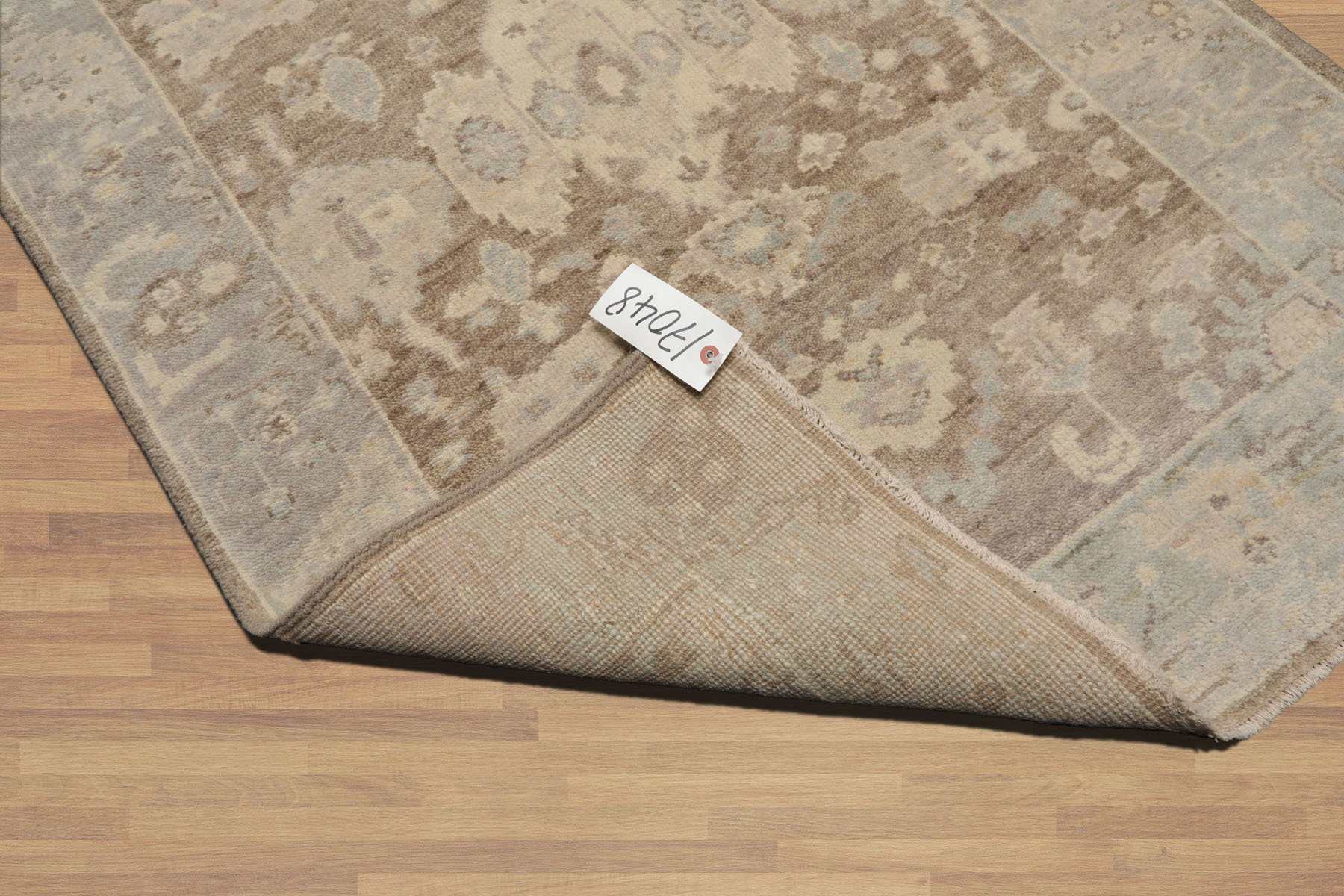 Multi Color 3x5 Hand Knotted Oushak 100% Wool Traditional Oriental Area Rug - Picture 53 of 63